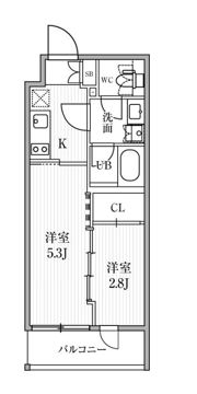 SYFORME東池袋の間取り画像