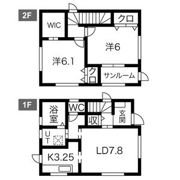 イノセント クオーレA棟の間取り画像