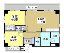 グランドパレス浜松の間取り画像