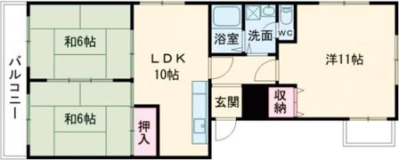 フォルム桂の間取り画像