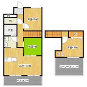 朝日プラザ倉敷ミレニアムの間取り画像
