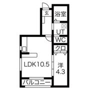 レグルス ノワール・ブロンの間取り画像