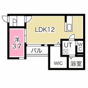 Delica庄内通の間取り画像