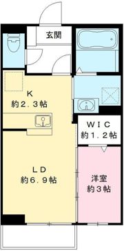 ルミエールAの間取り画像