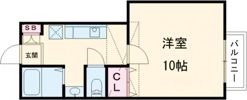 EXSTAGE Dの間取り画像