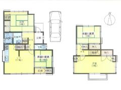 貴志川町長原戸建ての間取り画像