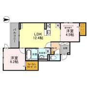 アン シャンテの間取り画像