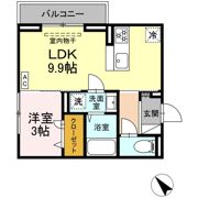 レグルス Ⅰの間取り画像