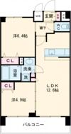 クリスタルグランツ京都西大路の間取り画像