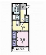 シャンベルジュK☆Tの間取り画像