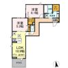 つくば市みどりの中央学校前分譲賃貸住宅の間取り画像