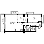 グリーンヒルズ鷹取6棟の間取り画像