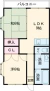 大手下コープ木屋の間取り画像