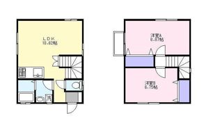 フレンズハウス稲田Ⅱの間取り画像