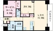 シャンピア堺の間取り画像