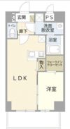 インスパイア弁天の間取り画像