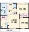 サウスグランツ2号棟の間取り画像