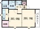 リテラス鳥栖デュオの間取り画像