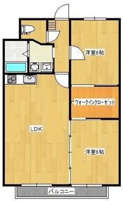 マンション加藤の間取り画像