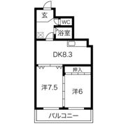 メゾンバリエの間取り画像