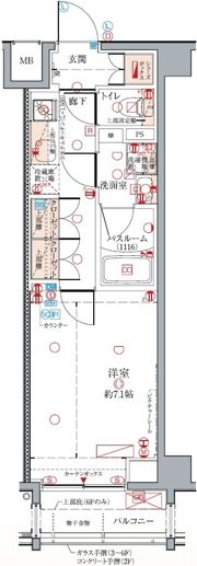 クレヴィスタ亀戸Ⅴの間取り画像