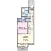 ブリス エイエム Ⅲの間取り画像