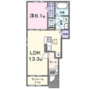 プラシードBの間取り画像