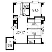 Tテラス赤坪の間取り画像