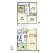 郡山町戸建の間取り画像