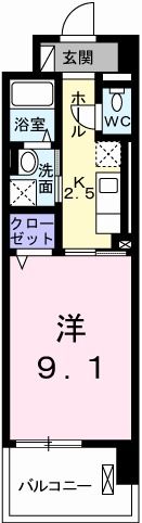 ポーシェガーデン5の間取り画像