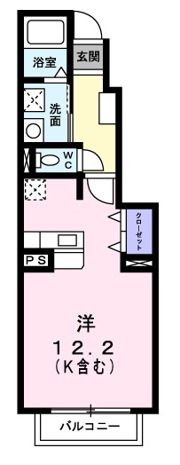 フォンターナ・セレノの間取り画像