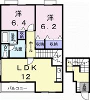 ル・シエル Eの間取り画像