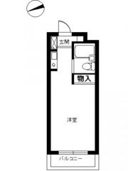 スカイコート西川口第9の間取り画像