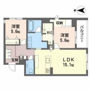 THE GARDEN 八幡の間取り画像