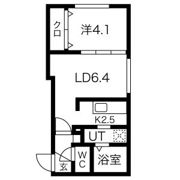 La Felice 北30条(ラ・フェリーチェ)の間取り画像