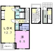 ヴィラ デ オーブⅠの間取り画像