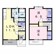 メゾン雪椿Ⅱの間取り画像
