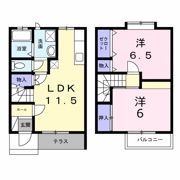 メゾン雪椿Ⅱの間取り画像