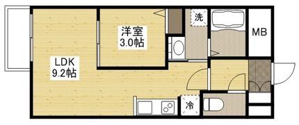 月光南観音弐番館の間取り画像