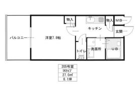 ブライトック南越谷の間取り画像