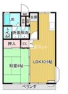 アーベインⅡの間取り画像