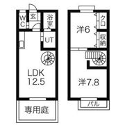 Hills Garden植田C棟の間取り画像