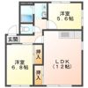 フレグランス松本B棟の間取り画像