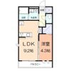 アンソレイエⅡの間取り画像