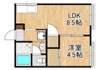 さくらアパート A棟の間取り画像