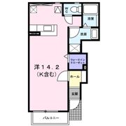 Defi－KMの間取り画像