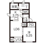 サンバレー D棟の間取り画像
