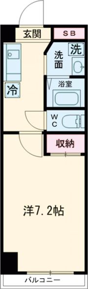 インペリアル奈良大宮の間取り画像