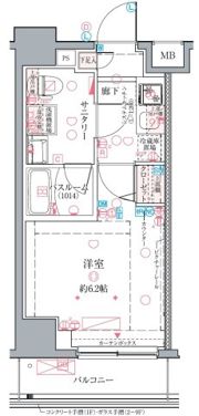 クレヴィスタ綾瀬の間取り画像
