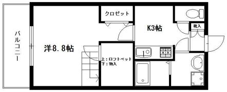 マローネの間取り画像